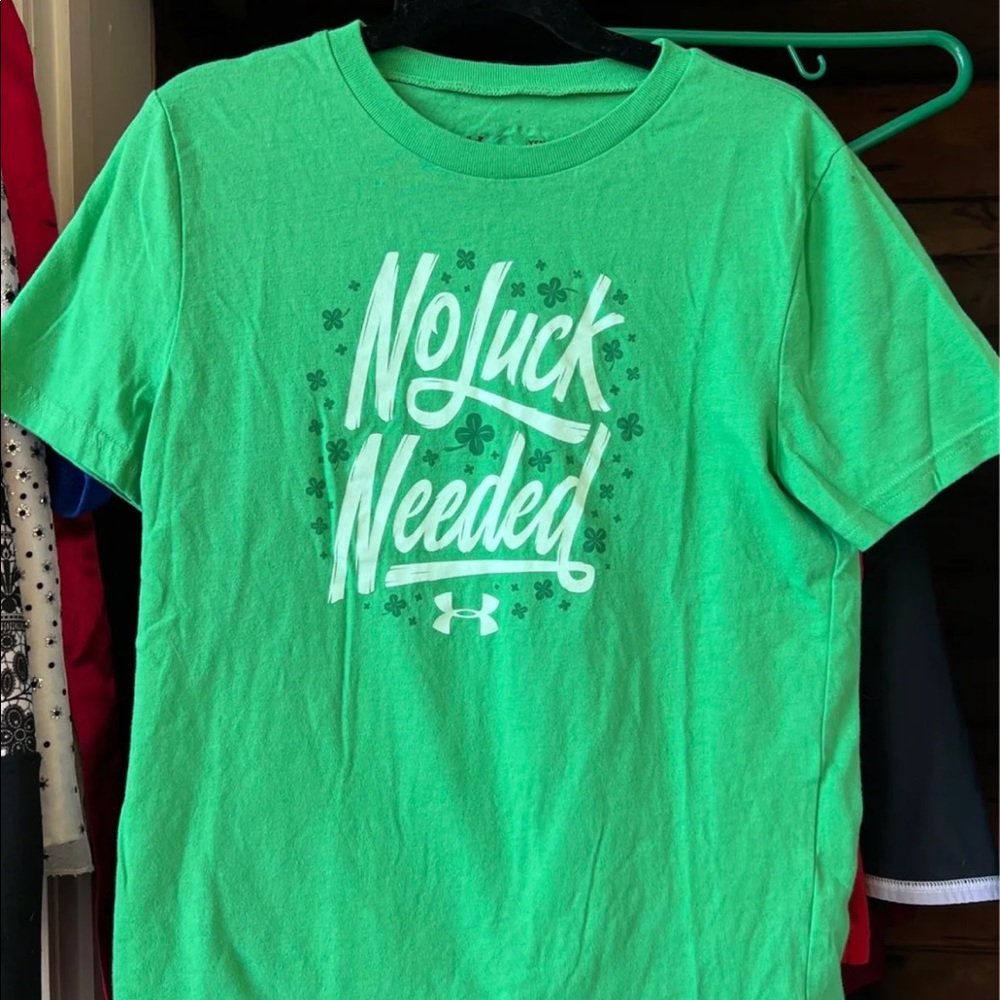 Boys green shirt